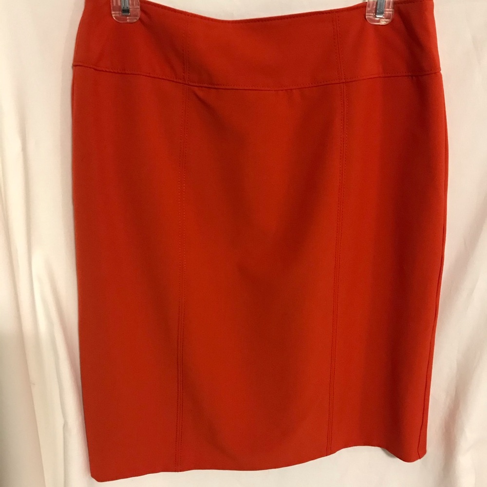 JCPenney, Worthington brand orange pencil skirt